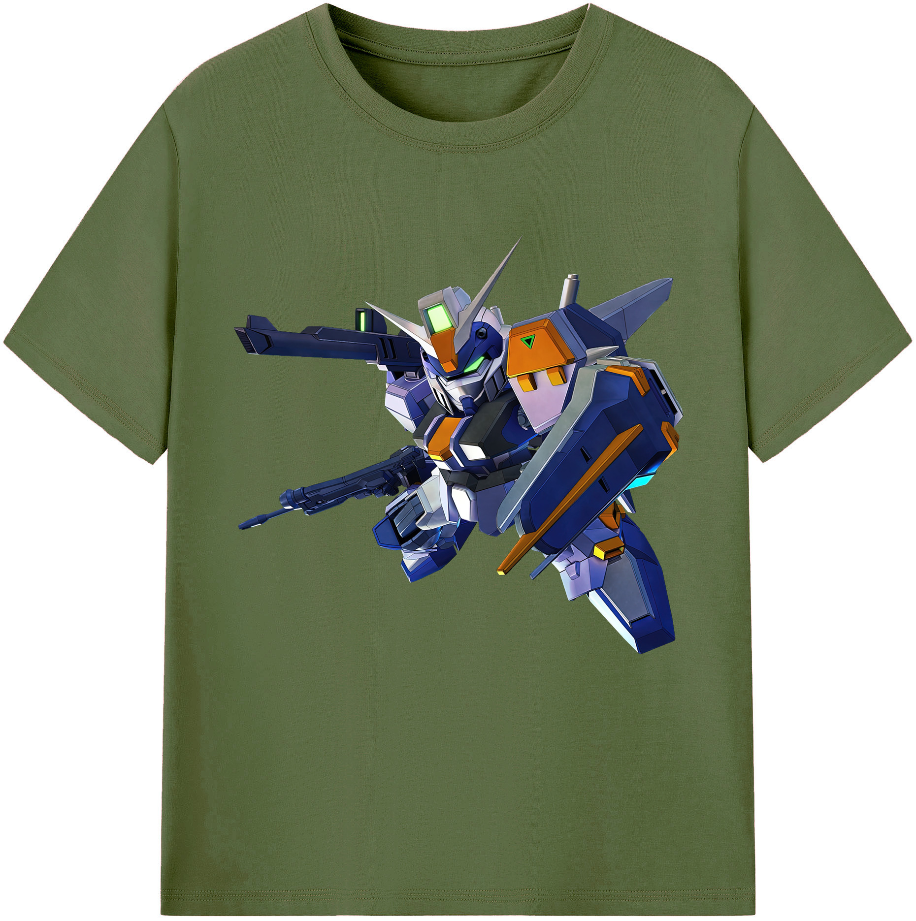 （画像用） 機動戦士ガンダム Mobile Suit Gundam 綿100％半袖Tシャツ（フロントプリント）